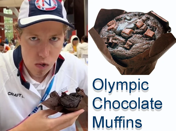 Olympic Chocolate Muffins: The Story & Recipe of a Viral Dessert